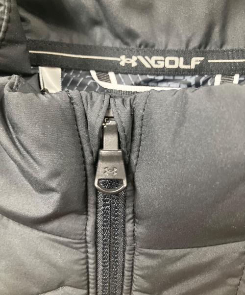 UNDER ARMOUR（アンダーアーマー）UNDER ARMOUR (アンダーアーマー) ゴルフウェア(トップス)　ブラック ブラック サイズ:L 未使用品の古着・服飾アイテム