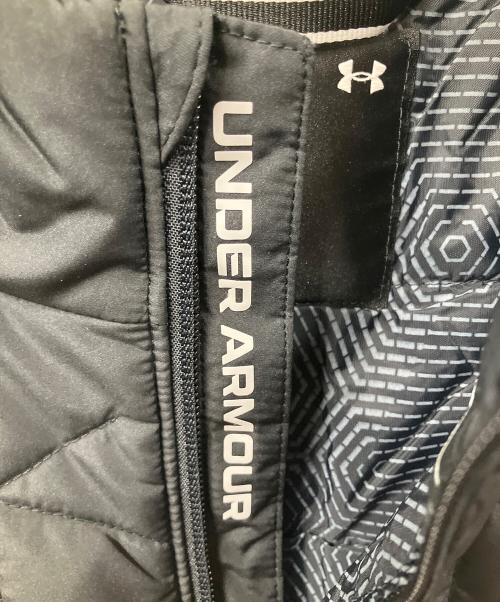UNDER ARMOUR（アンダーアーマー）UNDER ARMOUR (アンダーアーマー) ゴルフウェア(トップス)　ブラック ブラック サイズ:L 未使用品の古着・服飾アイテム