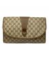 GUCCI（グッチ）の古着「クラッチバッグ　GGキャンバス」｜ブラウン
