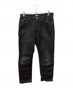 PHIGVEL MAKERSフィグベルマーカーズ）の古着「カットオフジーンズ ブラック」｜ブラック