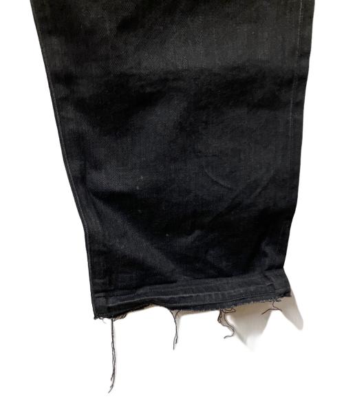 PHIGVEL MAKERS（フィグベルマーカーズ）PHIGVEL MAKERS (フィグベルマーカーズ) カットオフジーンズ ブラック ブラック サイズ:W35の古着・服飾アイテム