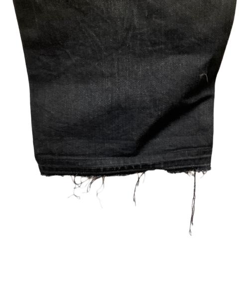 PHIGVEL MAKERS（フィグベルマーカーズ）PHIGVEL MAKERS (フィグベルマーカーズ) カットオフジーンズ ブラック ブラック サイズ:W35の古着・服飾アイテム