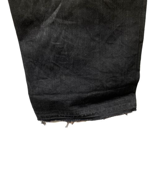 PHIGVEL MAKERS（フィグベルマーカーズ）PHIGVEL MAKERS (フィグベルマーカーズ) カットオフジーンズ ブラック ブラック サイズ:W35の古着・服飾アイテム