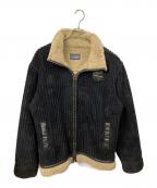 SANTORYOサントリオ）の古着「フリースジャケット ブラック」｜ブラック