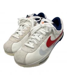 NIKE（ナイキ）の古着「sacai × Nike Zoom Cortez "White and University Red"」｜ホワイト