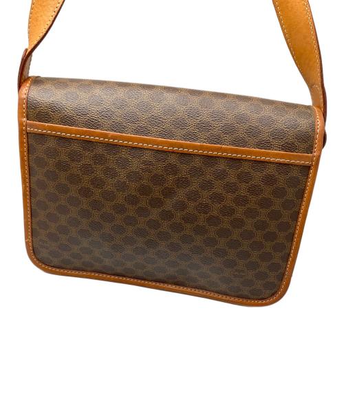 CELINE（セリーヌ）CELINE (セリーヌ) ショルダーバッグ　マカダム ブラウンの古着・服飾アイテム