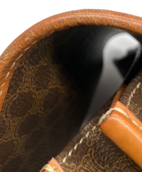 CELINE（セリーヌ）CELINE (セリーヌ) ショルダーバッグ　マカダム ブラウンの古着・服飾アイテム