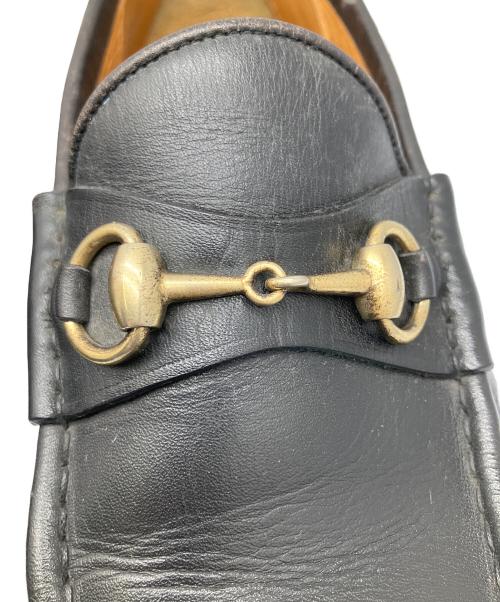 GUCCI（グッチ）GUCCI (グッチ) ホースビットローファー ブラック ブラック サイズ:42.5の古着・服飾アイテム