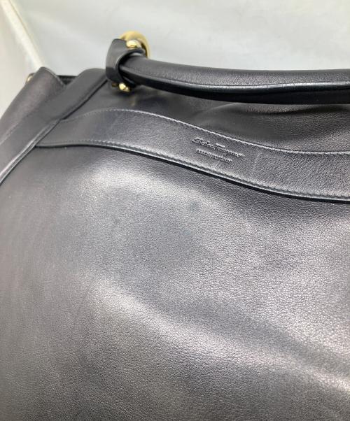 Salvatore Ferragamo（サルヴァトーレ フェラガモ）Salvatore Ferragamo (サルヴァトーレ フェラガモ) ガンチーニ　ソフィア ブラックの古着・服飾アイテム