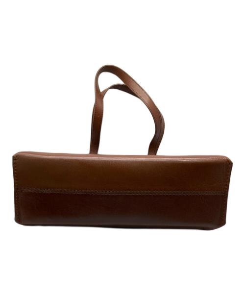 MOTHERHOUSE（マザーハウス）MOTHERHOUSE (マザーハウス) ブライト V トート ブラウンの古着・服飾アイテム