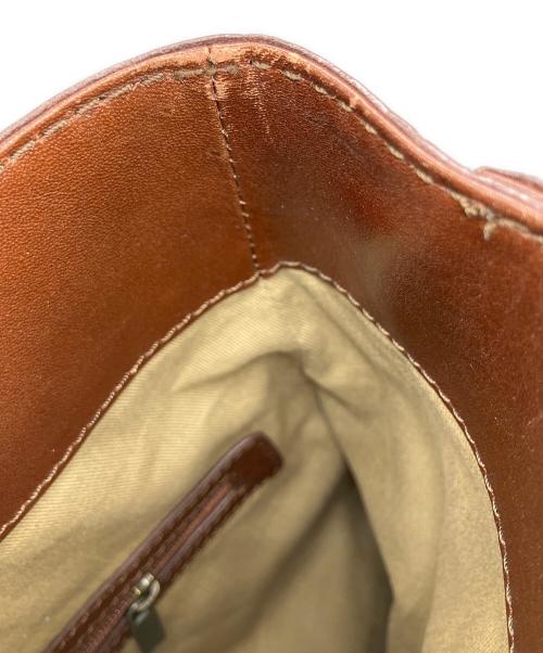 MOTHERHOUSE（マザーハウス）MOTHERHOUSE (マザーハウス) ブライト V トート ブラウンの古着・服飾アイテム