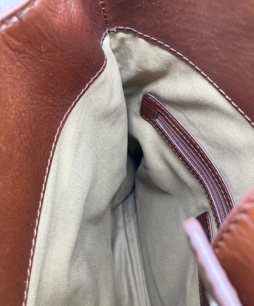 MOTHERHOUSE（マザーハウス）MOTHERHOUSE (マザーハウス) ブライト V トート ブラウンの古着・服飾アイテム