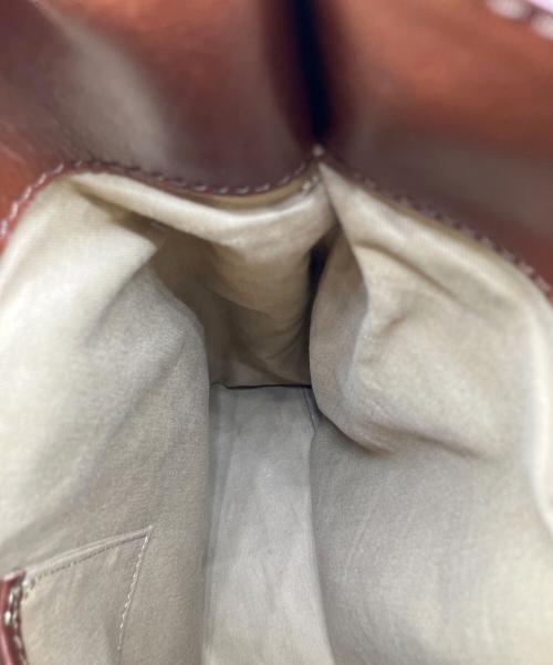 MOTHERHOUSE（マザーハウス）MOTHERHOUSE (マザーハウス) ブライト V トート ブラウンの古着・服飾アイテム