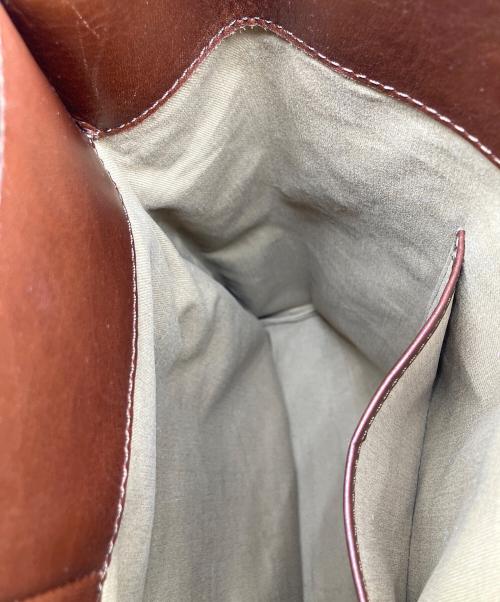 MOTHERHOUSE（マザーハウス）MOTHERHOUSE (マザーハウス) ブライト V トート ブラウンの古着・服飾アイテム