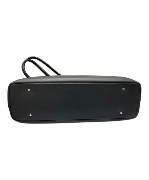 MARGARET HOWELL idea（マーガレット ハウエル アイディア）MARGARET HOWELL idea (マーガレット ハウエル アイディア) レザートートバッグ ブラック ブラックの古着・服飾アイテム