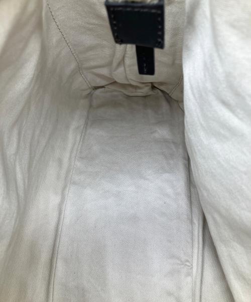 MARGARET HOWELL idea（マーガレット ハウエル アイディア）MARGARET HOWELL idea (マーガレット ハウエル アイディア) レザートートバッグ ブラック ブラックの古着・服飾アイテム