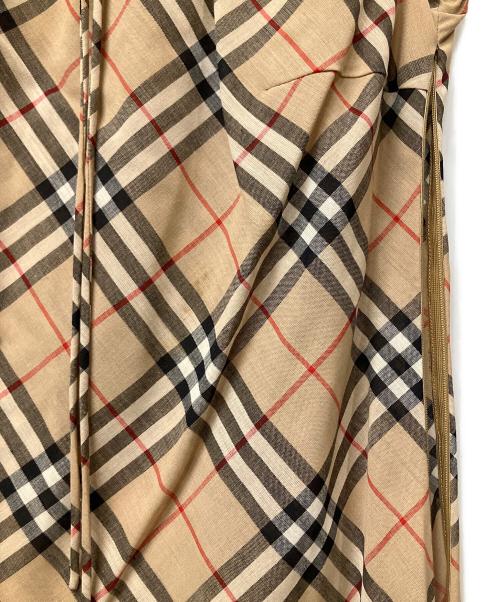 BURBERRY BLUE LABEL（バーバリー ブルー レーベル）BURBERRY BLUE LABEL (バーバリーロンドンブルーレーベル) ノースリーブ・キャミソールワンピース ノバチェック  ベージュ サイズ:40の古着・服飾アイテム