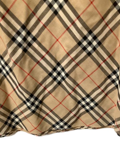 BURBERRY BLUE LABEL（バーバリー ブルー レーベル）BURBERRY BLUE LABEL (バーバリーロンドンブルーレーベル) ノースリーブ・キャミソールワンピース ノバチェック  ベージュ サイズ:40の古着・服飾アイテム