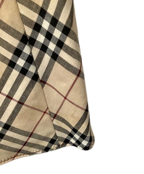 BURBERRY BLUE LABEL（バーバリー ブルー レーベル）BURBERRY BLUE LABEL (バーバリーロンドンブルーレーベル) ノースリーブ・キャミソールワンピース　ノバチェック ベージュ サイズ:38の古着・服飾アイテム