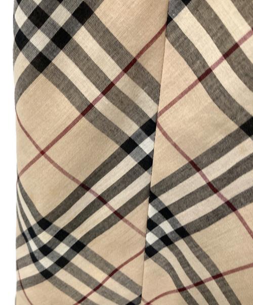 BURBERRY BLUE LABEL（バーバリー ブルー レーベル）BURBERRY BLUE LABEL (バーバリーロンドンブルーレーベル) ノースリーブ・キャミソールワンピース　ノバチェック ベージュ サイズ:38の古着・服飾アイテム