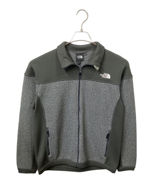 THE NORTH FACE（ザ ノース フェイス）THE NORTH FACE (ザ ノース フェイス) Mountain TEKSWEATER JKT JACKET グレー×ブラック サイズ:Mの古着・服飾アイテム