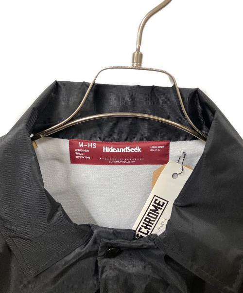 HIDE AND SEEK（ハイドアンドシーク）HIDE AND SEEK (ハイドアンドシーク) DC COACHES JACKET-2 ブラック サイズ:Mの古着・服飾アイテム