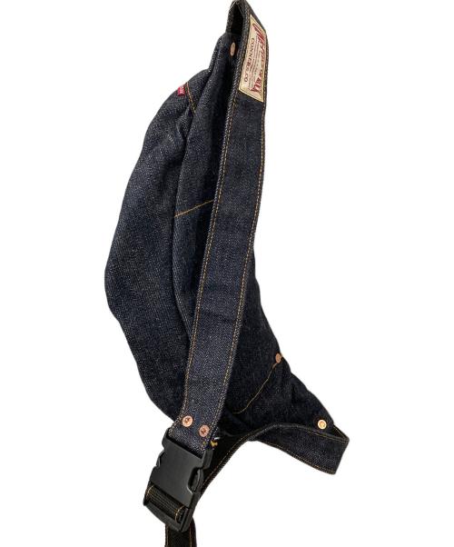 ONE-PIECE OF ROCK（ワンピース オブ ロック）ONE-PIECE OF ROCK (ワンピース オブ ロック) デニムショルダーバッグ インディゴ インディゴの古着・服飾アイテム