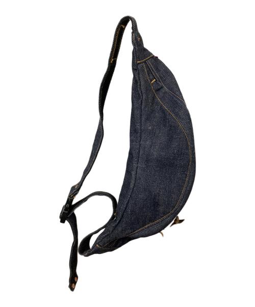 ONE-PIECE OF ROCK（ワンピース オブ ロック）ONE-PIECE OF ROCK (ワンピース オブ ロック) デニムショルダーバッグ インディゴ インディゴの古着・服飾アイテム