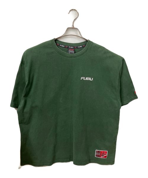 FUBU（フブ）FUBU (フブ) ロゴTシャツ グリーン サイズ:XXLの古着・服飾アイテム
