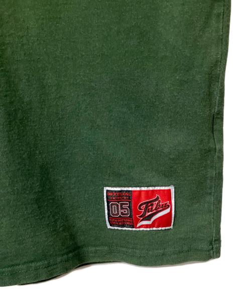 FUBU（フブ）FUBU (フブ) ロゴTシャツ グリーン サイズ:XXLの古着・服飾アイテム