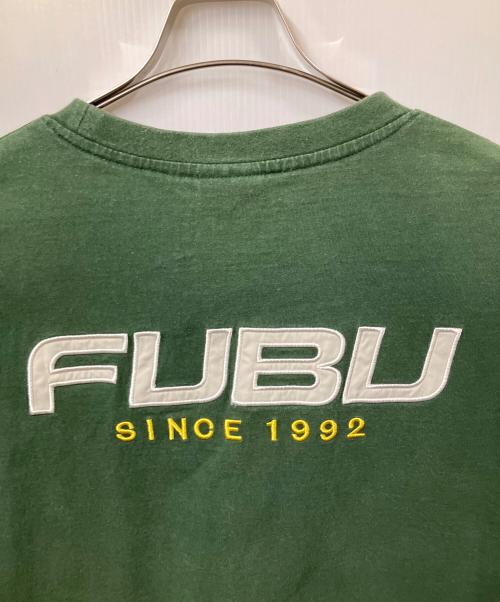 FUBU（フブ）FUBU (フブ) ロゴTシャツ グリーン サイズ:XXLの古着・服飾アイテム