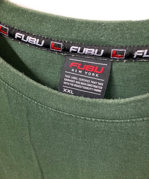 FUBU（フブ）FUBU (フブ) ロゴTシャツ グリーン サイズ:XXLの古着・服飾アイテム