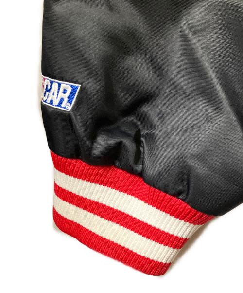 HASE AUTHENTICS（ハセ オーセンティックス）HASE AUTHENTICS (ハセ オーセンティックス) コーチジャケット　ブラック×レッド ブラック サイズ:XXLの古着・服飾アイテム