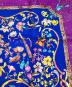 中古・古着 HERMES (エルメス) カレ90 Pierres d'Orient et d'Occident ネイビー×パープル：17000円
