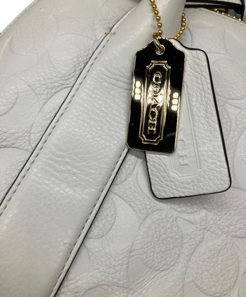 COACH（コーチ）COACH (コーチ) 2WAYバッグ ホワイト ホワイトの古着・服飾アイテム