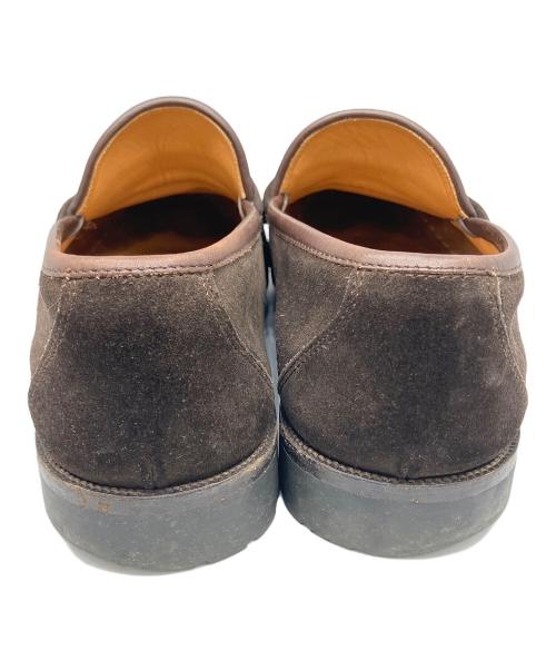 Salvatore Ferragamo（サルヴァトーレ フェラガモ）Salvatore Ferragamo (サルヴァトーレ フェラガモ) ガンチーニローファー ブラウン サイズ:26.5の古着・服飾アイテム