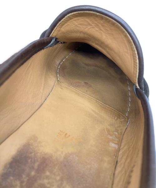 Salvatore Ferragamo（サルヴァトーレ フェラガモ）Salvatore Ferragamo (サルヴァトーレ フェラガモ) ガンチーニローファー ブラウン サイズ:26.5の古着・服飾アイテム