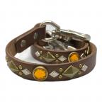 ROISTロイスト）の古着「スタッズウォレットチェーン ブラウン」｜ブラウン