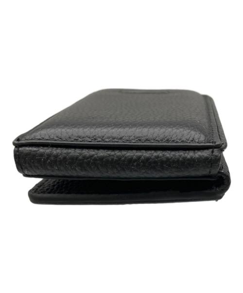 objcts.io（オブジェクツアイオー）objcts.io (オブジェクツアイオー) レザーウォレットバッグ ブラック ブラックの古着・服飾アイテム