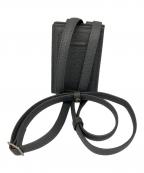 objcts.ioオブジェクツアイオー）の古着「レザーウォレットバッグ グレー」｜グレー