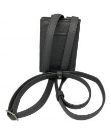 objcts.io（オブジェクツアイオー）の古着「レザーウォレットバッグ グレー」｜グレー