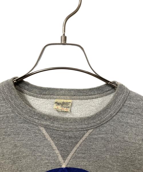 BUZZ RICKSON'S（バズリクソンズ）Buzz Rickson's (バズリクソンズ) フリーダムスリーブスウェットシャツ グレー サイズ:Lの古着・服飾アイテム