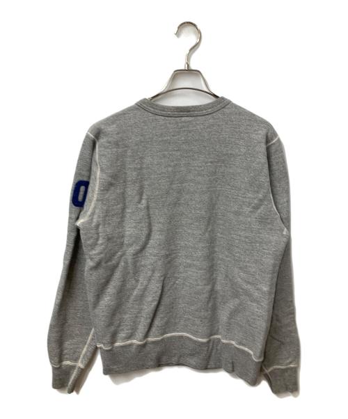 BUZZ RICKSON'S（バズリクソンズ）Buzz Rickson's (バズリクソンズ) フリーダムスリーブスウェットシャツ グレー サイズ:Lの古着・服飾アイテム