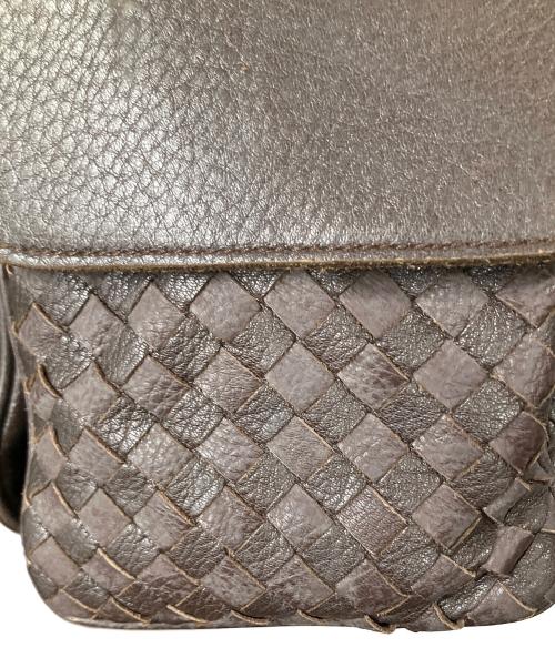 BOTTEGA VENETA（ボッテガベネタ）BOTTEGA VENETA (ボッテガベネタ) ワンショルダーバッグ ブラウン ブラウンの古着・服飾アイテム