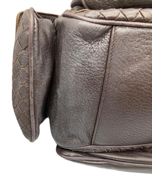 BOTTEGA VENETA（ボッテガベネタ）BOTTEGA VENETA (ボッテガベネタ) ワンショルダーバッグ ブラウン ブラウンの古着・服飾アイテム