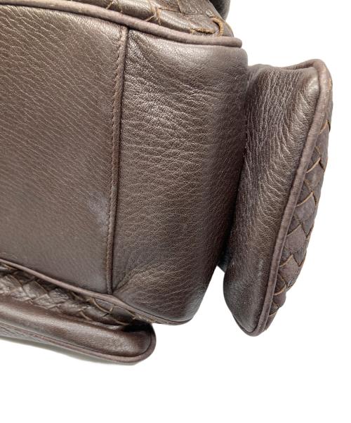 BOTTEGA VENETA（ボッテガベネタ）BOTTEGA VENETA (ボッテガベネタ) ワンショルダーバッグ ブラウン ブラウンの古着・服飾アイテム