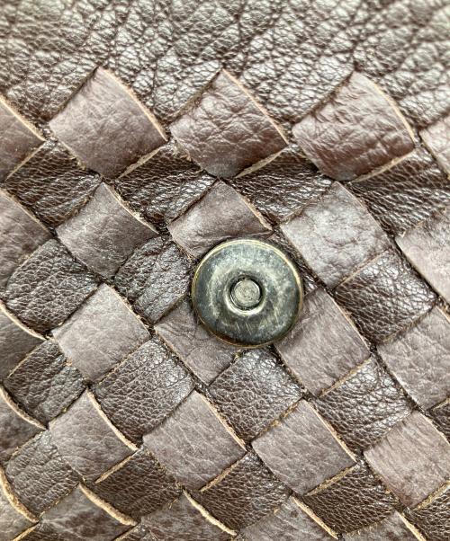 BOTTEGA VENETA（ボッテガベネタ）BOTTEGA VENETA (ボッテガベネタ) ワンショルダーバッグ ブラウン ブラウンの古着・服飾アイテム