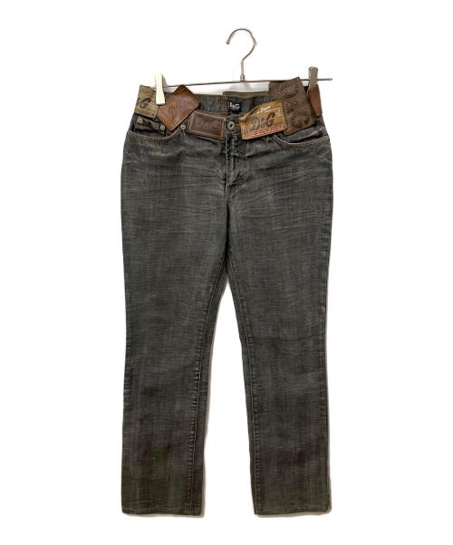 D&G（ディーアンドジー）D&G (ディーアンドジー) デニムパンツ グレー サイズ:41の古着・服飾アイテム