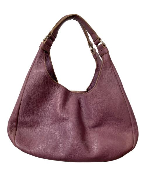 BOTTEGA VENETA（ボッテガベネタ）BOTTEGA VENETA (ボッテガベネタ) ハンドバッグ イントレチャート パープルの古着・服飾アイテム