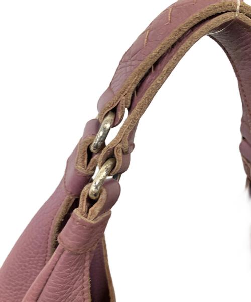 BOTTEGA VENETA（ボッテガベネタ）BOTTEGA VENETA (ボッテガベネタ) ハンドバッグ イントレチャート パープルの古着・服飾アイテム